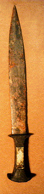  Israelite bronze double-edged sword